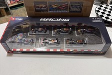 BURAGO RED BULL RACING FORMULA 1 SET 6 1/43 DIECAST CARS NIB F1