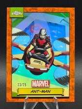 2024 Topps Chrome Marvel ANT-MAN Orange Refractor /25 #59