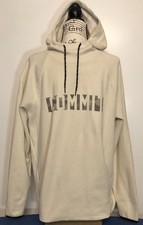 Old Navy Hoodie Pullover Sweater COMMIT Logo - Size Large - VGC -Cream Color