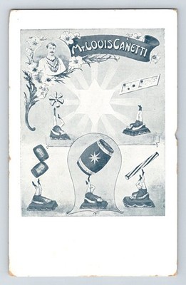 Schweizer Zirkusdarsteller, Herr Louis Canetti, Antipodist Jongleur. Unbespielt.