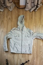 Jacke Herren beige Uebergangsjacke
