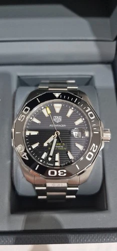 TAG Heuer Aquaracer Men's 43mm - WAY201A.BA0927 - Excellent Condition