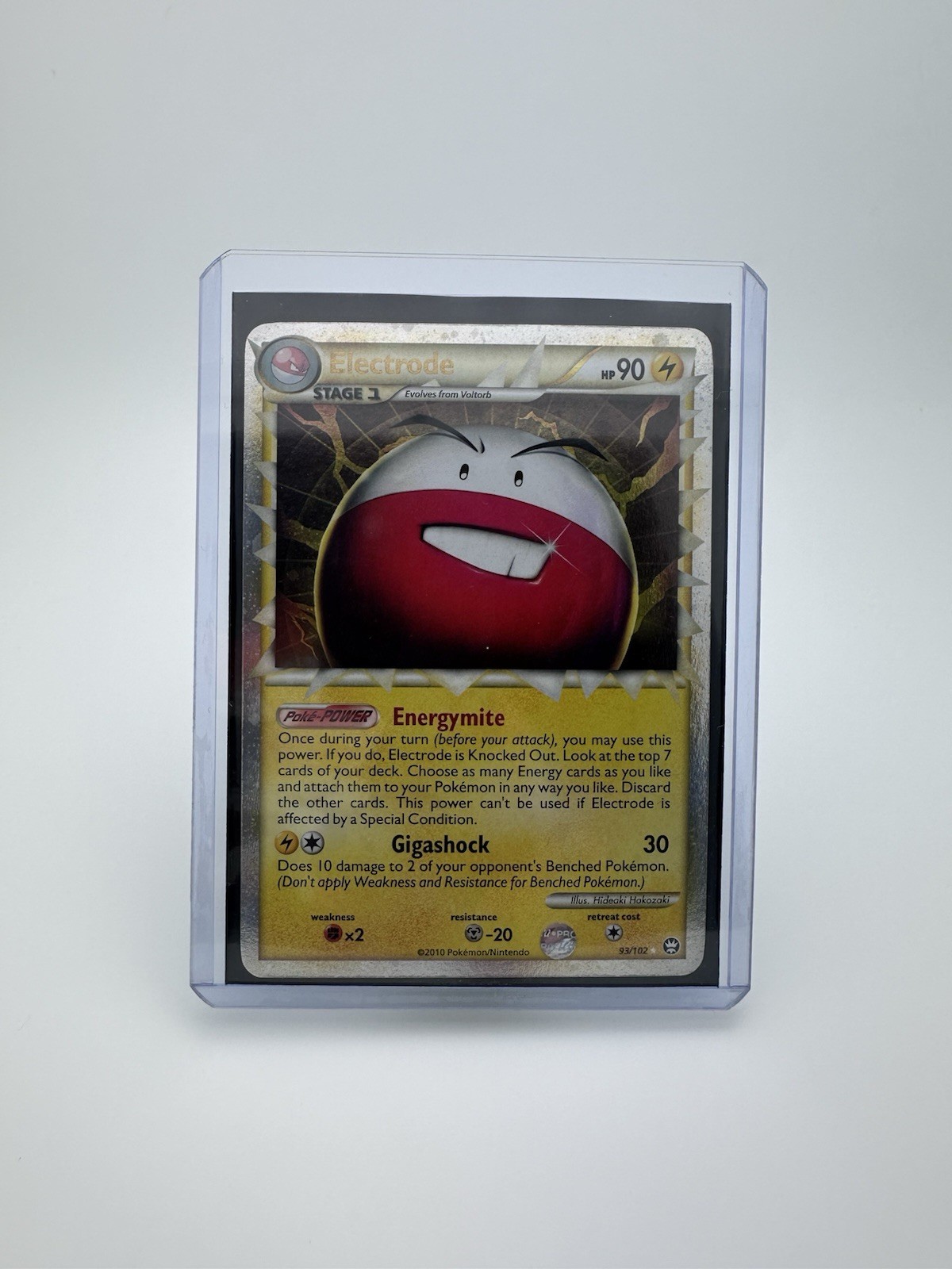 Pokémon TCG • Electrode Prime • HGSS Triumphant 93/102 • NM Rare Holo