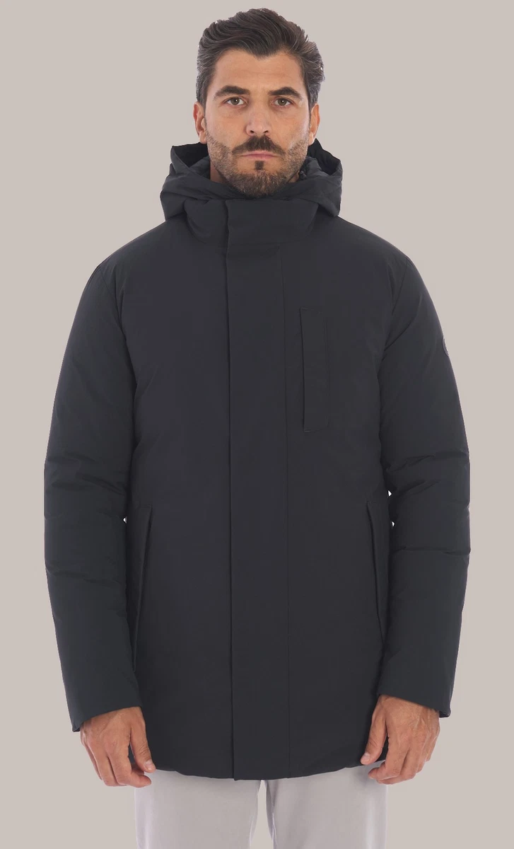 Alessandro Salvarini Giacca Invernale Uomo AS458 – Trapuntata, Misto Cotone, Cappuccio Rimovibile, Fodera In Pile – Taglie S-3XL – Colori Disponibili - 2