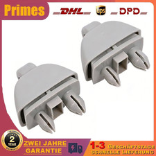 2× Halter Sonnenblende in Grau für VW Polo 6R SKODA Citigo Rapid SEAT 6R0857561