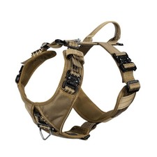Dog Strap Harness with 4 x Metal Buckles,for Large Pack of 1 , Brown