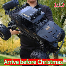 3 Battery 2.4G Remote Control Car 4WD RC Monster Truck Off-Road Vehicle Toy Gift