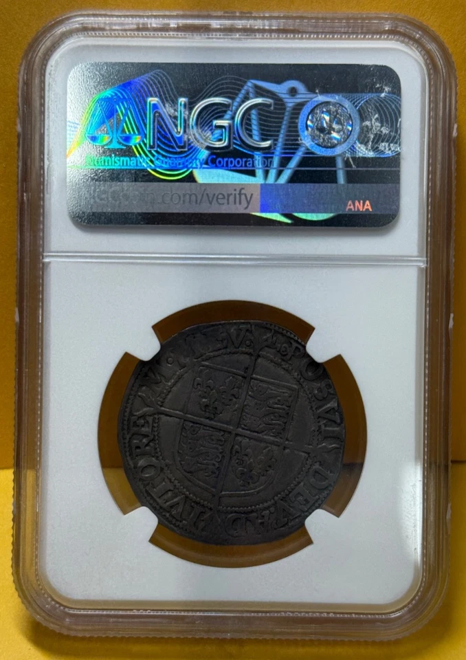 1595-1598 England 1 Shilling S-2577 Elizabeth I NGC VF30 - Image 4 of 4