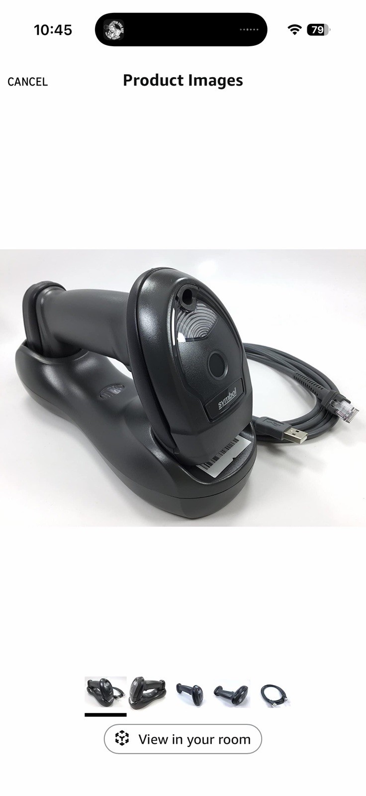Li4278-trbu0100zwr Handheld Laser Scanner