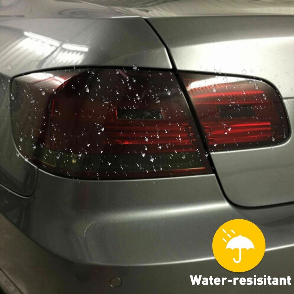 12x72" Matte Smoke Black Tail Headlight Tint Vinyl Film Overlay Wrap Sheet B thumbnail 8