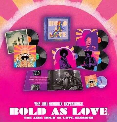 The Jimi Hendrix Experience - Bold As Love 5LP + Blu-ray Deluxe Edition SEALED