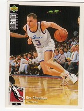 1993/94 NEW Number 359 REX CHAPMAN NBA BASKETBALL CARD Figure