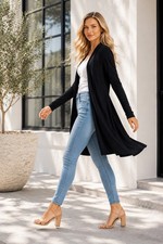 NEW 109 Talbots Cardigan Size 3X Woman Open Front Easy Care Lightweight Flowy