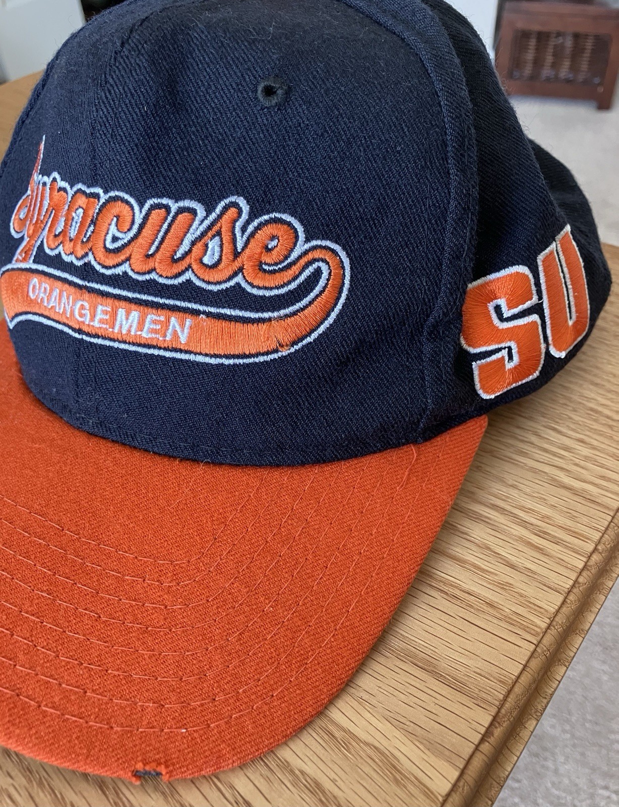 Two Syracuse Orange Sport Caps- A Starter Cap & A Nike Cap                (2091) thumbnail 6