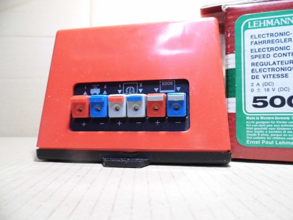 LGB 5007 electronic controller "Control" plus cable, description and original packaging. - Image 4 of 4