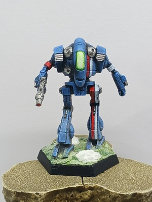 #ad Catalyst Game Labs BattleTech Caesar Davion Guard Iron Wind Metals Painted Mech $45.00