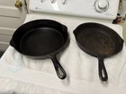 GRISWOLD No. 9 CAST IRON Skillet 11" *Includes #8 as well, brand not identified