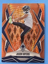 2025 Panini Phoenix - Jason Myers #31 Orange Hyper /99 Seahawks SP