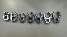 Snap-on 7 Piece Crowfoot Flare Nut Wrench Set 38 Drive