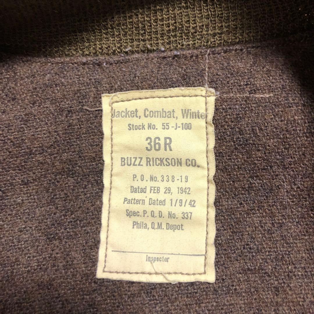 Buzz Rickson's Tanker Jacket Back Paint Yankee Sp… - image 3