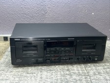 Tested  Yamaha KX-W592 Dual Cassette Deck 29140       