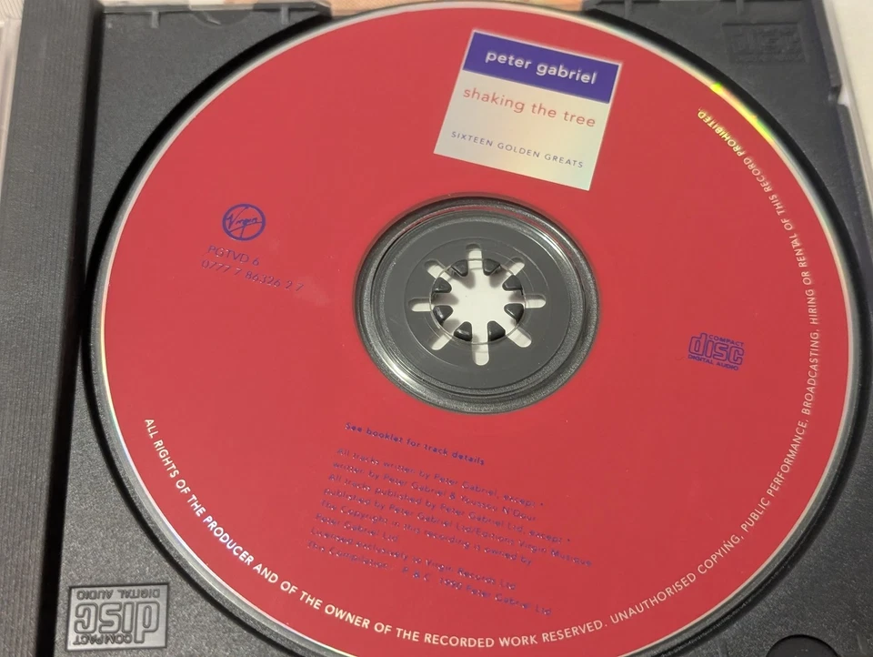 Peter Gabriel – Shaking The Tree Sixteen Golden Greats - 1990 Solsbury Hill Biko - Bild 3 von 4