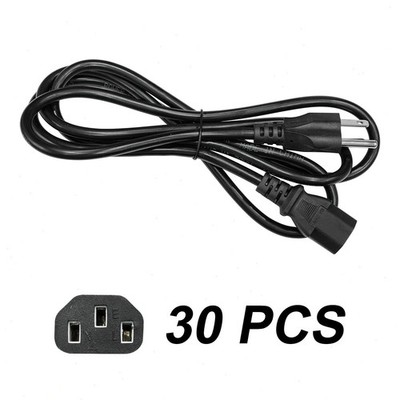 6ft Standard AC Male Power Cord Cable Monitor Computer PC 3-Prong