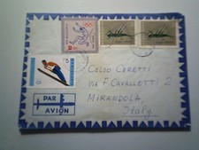 BULGARIA Travel Envelope for Italy 1967