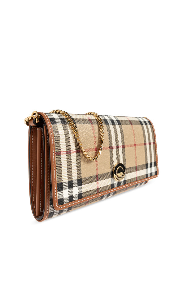 Burberry - Women - Bag ‘Hannah’ - Beige image 4