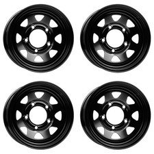 4 Felgen Dotz Dakar dark 6.0Jx15 5x139.7 für Suzuki Grand Vitara Jimny Samurai V