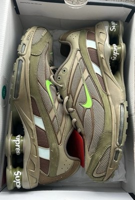 RARE Nike Supreme x Shox Ride 2 Size 10 Neutral Olive 