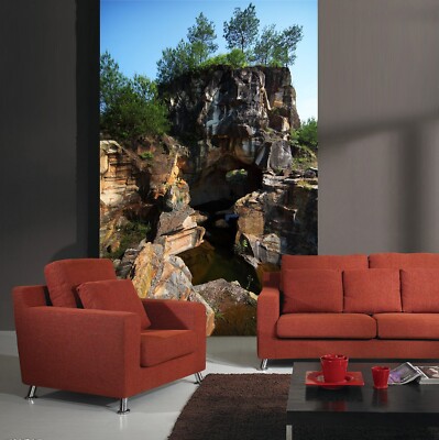 3D Rock Uncle ZHUA3545 Wallpaper Wall Murals Removable Self-adhesive Ann