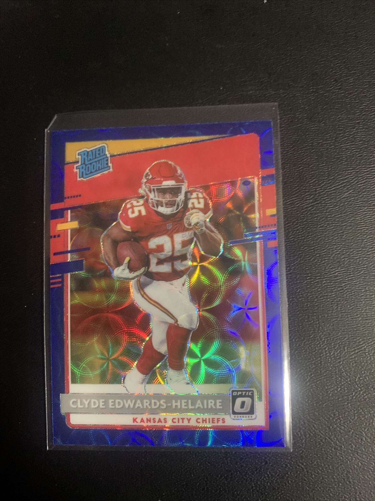 2020 Panini Donruss Optic CLYDE EDWARDS-HELAIRE Blue Scope Rated Rookie #171