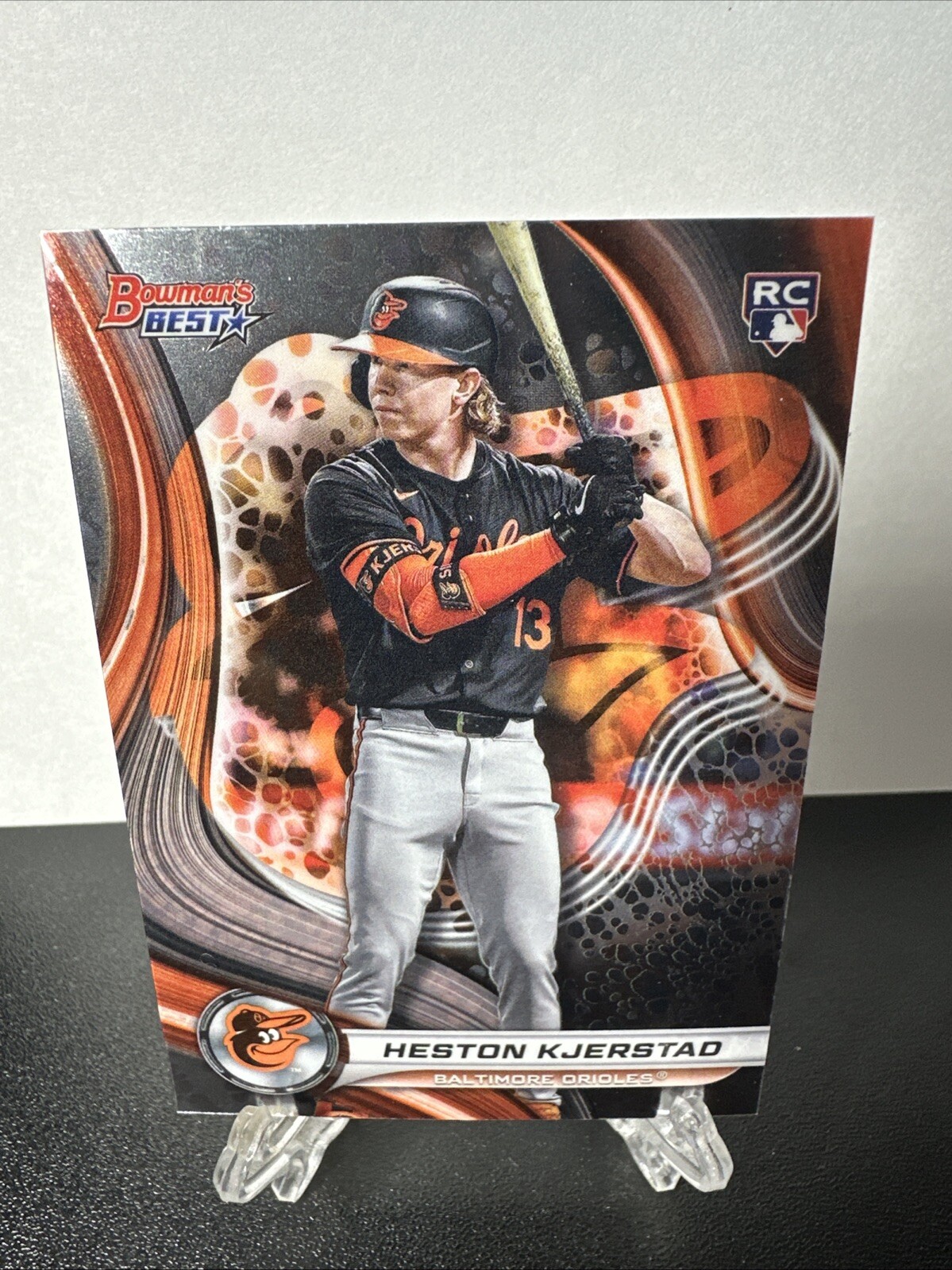 HESTON KJERSTAD BASE RC 2024 BOWMAN'S BEST #12 BALTIMORE ORIOLES