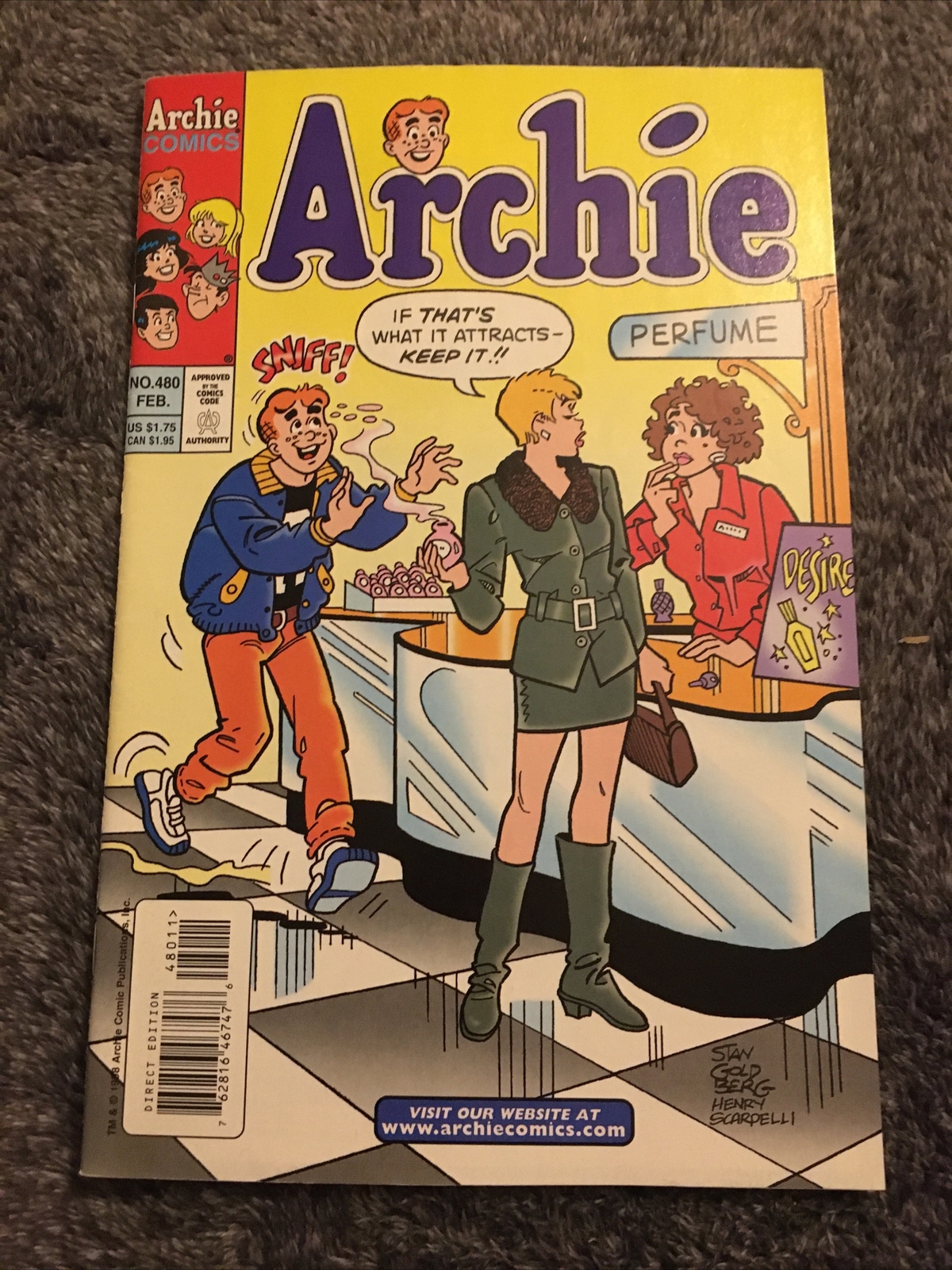 Print Archie Archie #480 1st Print Cover A Archie Comics 1999 | eBay