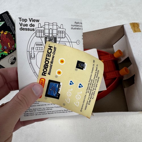 Matchbox Robotech 1985 Bioroid Hover Craft Masters Enemy nuevo/caja abierta - Imagen 4 de 9