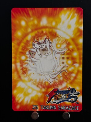 Takuma Sakazaki The King of Fighters Card #25 SNK Japanese Video Game JAPAN 1995