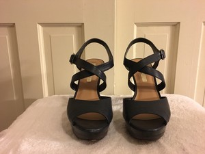 Women's Audrey Brook Navy Sandals Size 8.5M | eBay