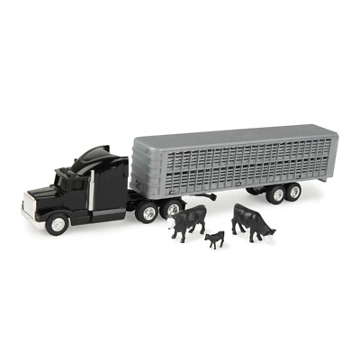 LP86654 John Deere ERTL 1/64 Livestock Trailer Set Cattle 45967JD