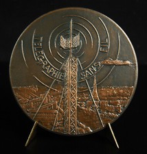 Medal Guglielmo Marconi Physicist Nobel 1909 Wireless Telegraphy 1972