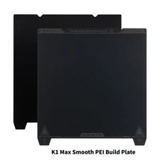 Creality K1 Max Smooth PEI Build Plate 315*310mm for Flat Model Surface