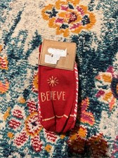 New Rae Dunn 10 Pair Ankle Childs Socks M/L