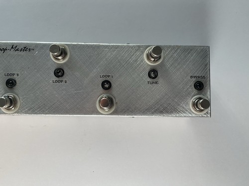 Loop Master 6-Channel True Bypass Looper Bypass Tuner Out Guitar Effect Pedal - Picture 3 of 9