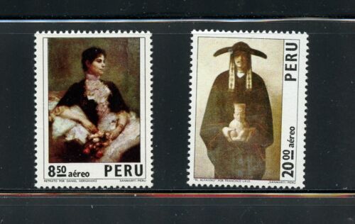Z978  Peru  1973   art paintings  SHORT-SET   2v.   MNH - Afbeelding 1 van 1