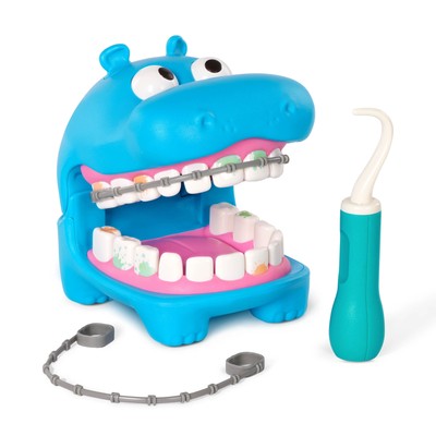 Dentist Plastic Play Set with 14 Accessories, Toddler and Preschool Toys