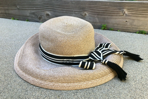 Designer Vintage Fedora Sun Hat 