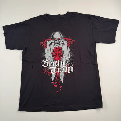 Bleeding Through Band For Men Women Black All Size S-5Xl T-Shirt