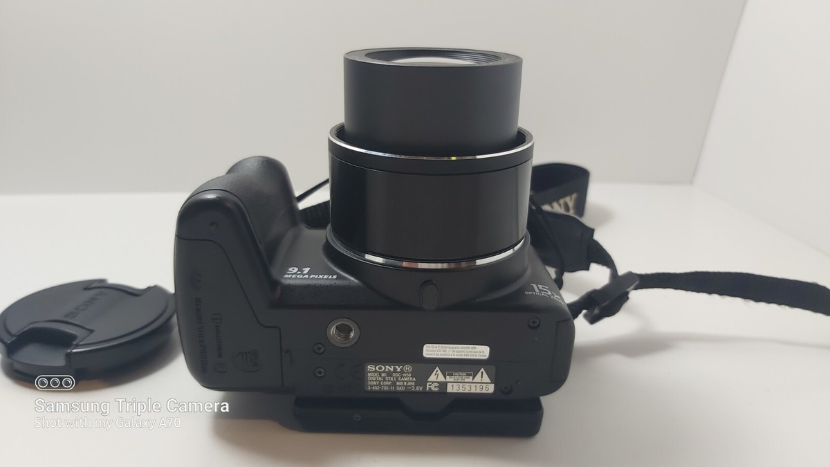 Sony Cyber-shot DSC-H50 9.1MP Digital Camera with Carl Zeiss Zoom