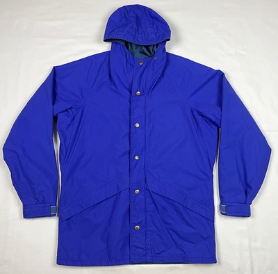 Vtg Columbia Mens Ultrex Parka Jacket Sz Medium 90s Blue Violet  