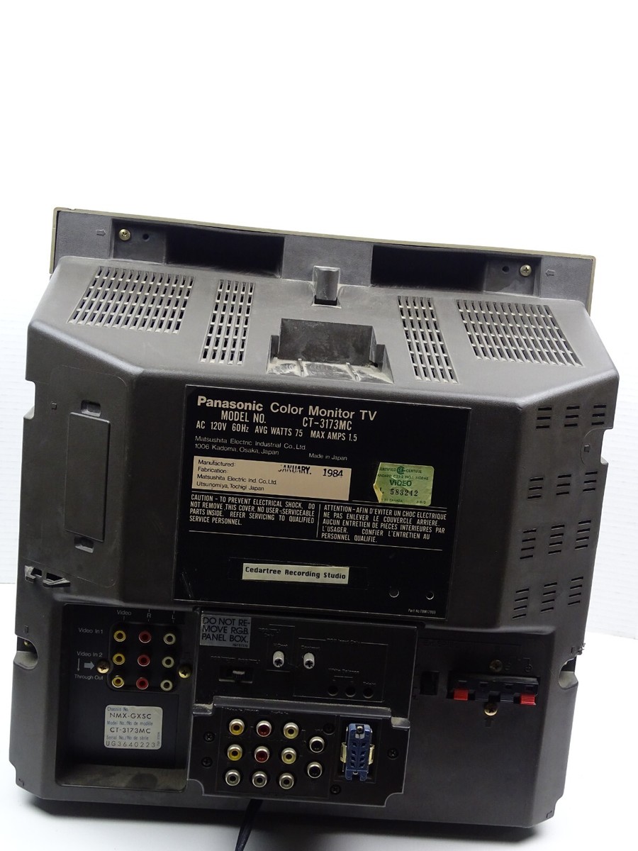 Panasonic Omni Color Monitor TV 13